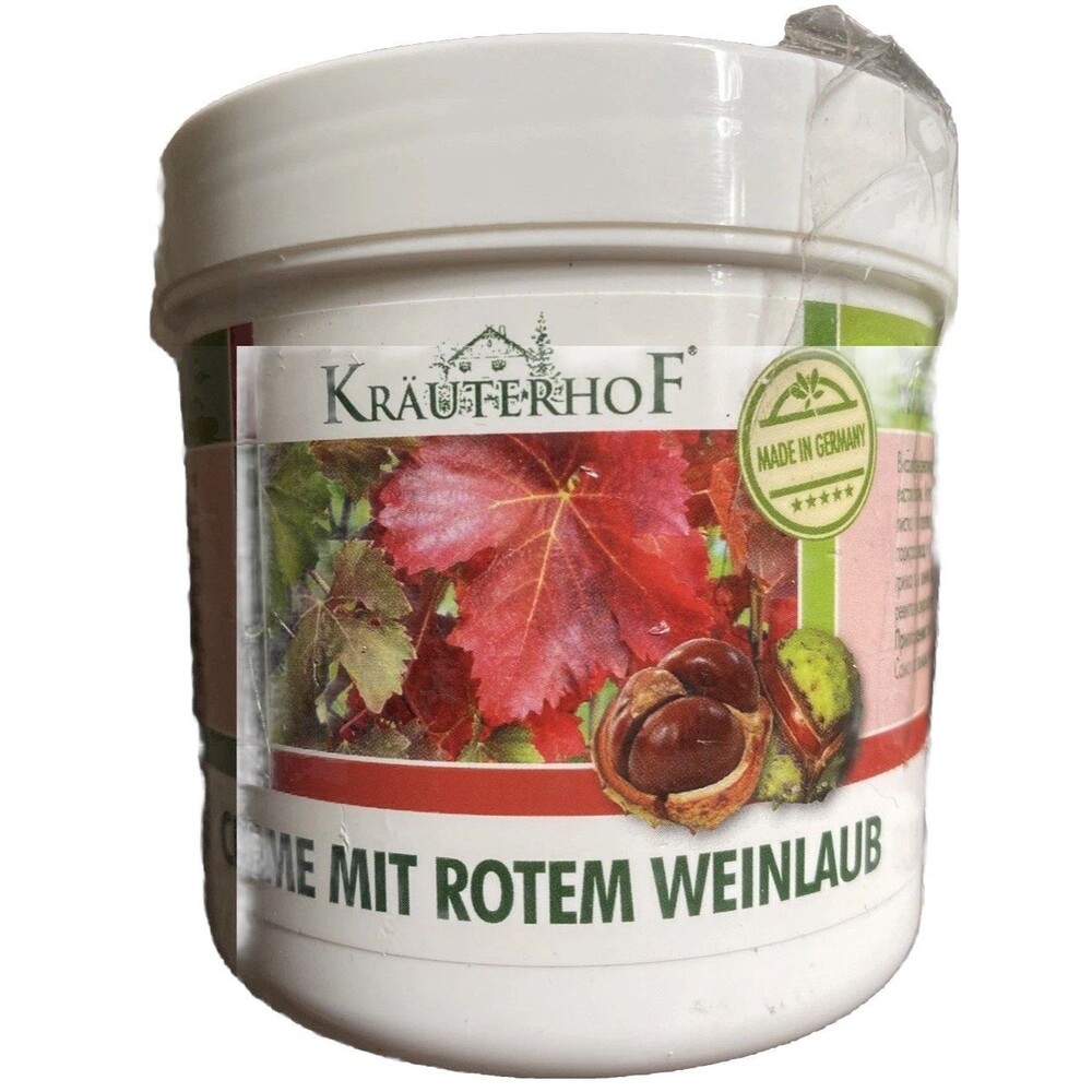 Krauterhof Foot Cream Horse Chestnut Antioxidant Reduce Swell Anti Fatigue 250ml